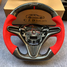 Load image into Gallery viewer, CZD-2008-2011 Honda civic /8th Gen civic carbon fiber steering wheel
