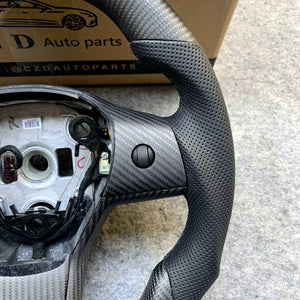 Tesla Model 3 ModelY Matte Carbon fiber perforated leather design