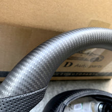 Load image into Gallery viewer, Tesla Model 3 ModelY Matte Carbon fiber perforated leather design