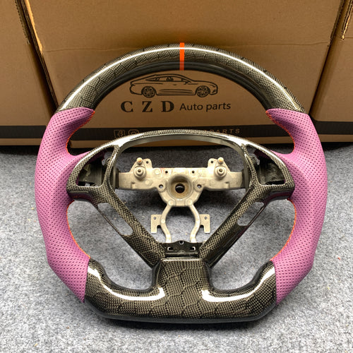 CZD 2012-2017 G37/ G25 /QX50 Carbon Fiber Steering Wheel