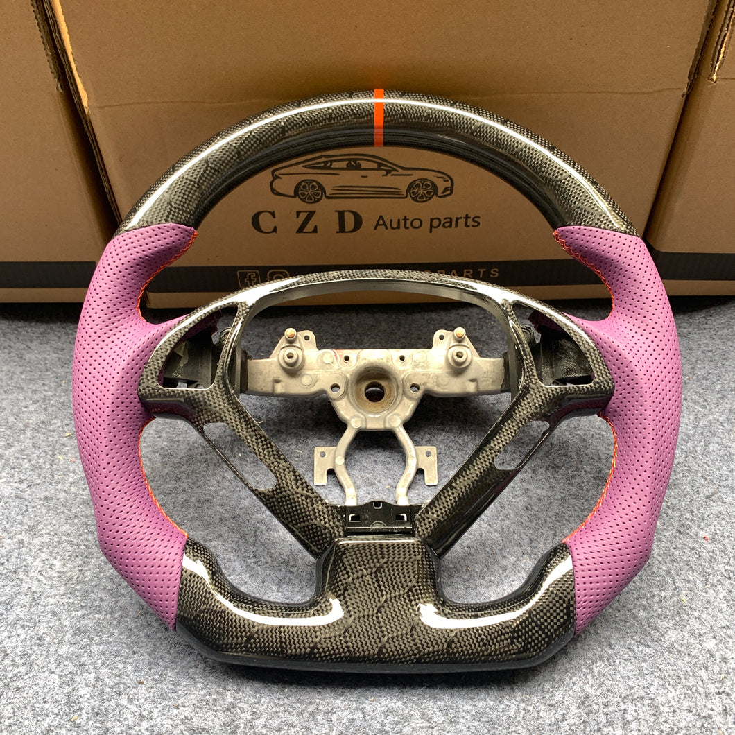 CZD 2012-2017 G37/ G25 /QX50 Carbon Fiber Steering Wheel