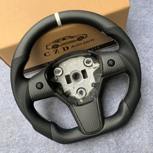 Load image into Gallery viewer, Tesla Model 3 Matte Carbon fiber design
