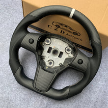 Load image into Gallery viewer, Tesla Model 3 Matte Carbon fiber design