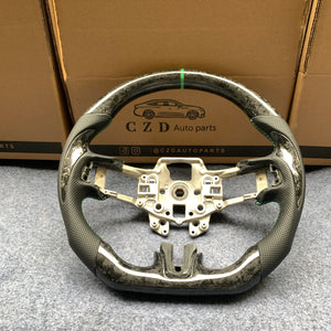 CZD 2015-2017 ford mustang GT carbon fiber steering wheel