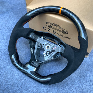CZD Subaru STI WRX Impreza 2005-2007 Carbon Fiber Steering Wheel with Alcantara