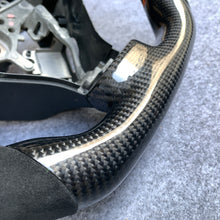 Load image into Gallery viewer, CZD Subaru STI WRX Impreza 2005-2007 Carbon Fiber Steering Wheel with Alcantara