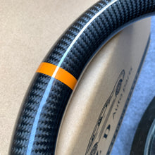 Load image into Gallery viewer, CZD Subaru STI WRX Impreza 2005-2007 Carbon Fiber Steering Wheel with Alcantara