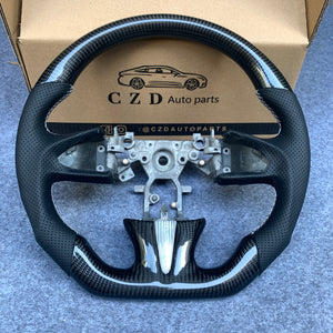 CZD Infiniti Q50 2014/2015/2013/2017 steering wheel with carbon fiber