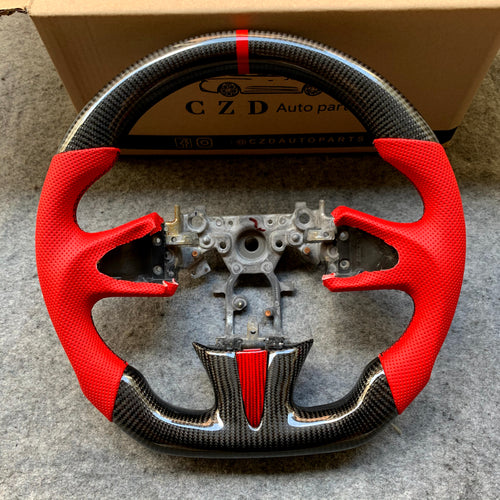CZD 2013-2017 Infiniti Q50 steering wheel with carbon fiber