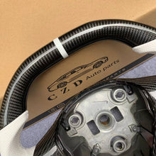 Load image into Gallery viewer, CZD Tesla model 3/model Y with real carbon fiber steering wheel