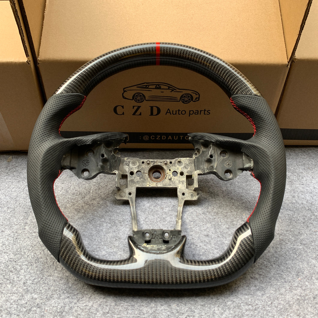 CZD Acura TL/ ZDX steering wheel with carbon fiber