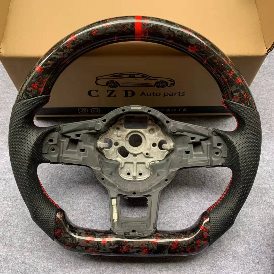 CZD Volkswagen Golf MK7/MK7.5 carbon fiber steering wheel