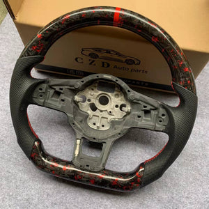 CZD Volkswagen Golf MK7/MK7.5 carbon fiber steering wheel