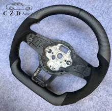 Load image into Gallery viewer, CZD VW Golf MK7/MK7.5 steering wheel with matte carbon fiber