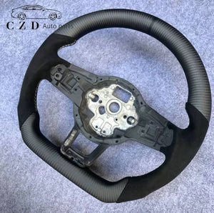 CZD VW Golf MK7/MK7.5 steering wheel with matte carbon fiber