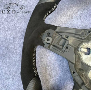 CZD VW Golf MK7/MK7.5 steering wheel with matte carbon fiber