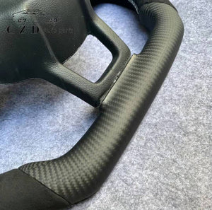 CZD VW Golf MK7/MK7.5 steering wheel with matte carbon fiber
