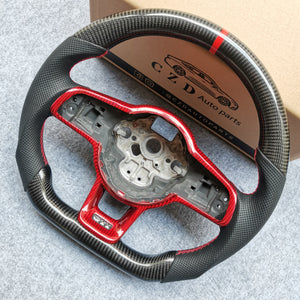 CZD VW Golf GTI MK7/MK7.5 carbon fiber steering wheel