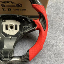 Load image into Gallery viewer, CZD Tesla model X/model S with real carbon fiber steering wheel