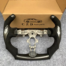 Load image into Gallery viewer, CZD Nissan 370Z Nismo/Juke/Z34 /Maxima/infiniti carbon fiber steering wheel