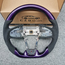 Load image into Gallery viewer, Type r /10th gen Civic/ FK8 steering wheel with Purple carbon fiber-CZD