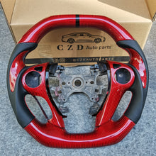 Load image into Gallery viewer, Real Carbon fiber steering wheel for Honda Accord 9th Gen 2013~2017 -CZD