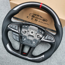 Load image into Gallery viewer, Ford Focus ST carbon fiber steering wheel