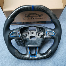Load image into Gallery viewer, ford focus rs mk3/mk3.5 carbon fiber steering wheel -CZD