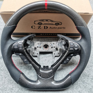 CZD Customized Acura ZDX  Tl carbon fiber steering wheel