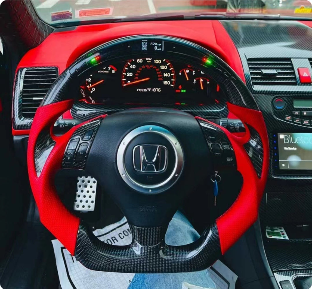 CZD 2003/2004/2005/2006/2007 Acura TSX / Accord Coupe /CL7/CL9 Carbon Fiber Steering Wheel