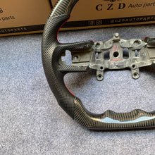 Load image into Gallery viewer, CZD Jeep Gladiator JT/Wrangler JL 2018/2019/2020/2021/2022 carbon fiber steering wheel