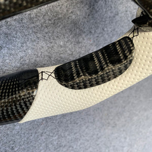 CZD Acura ILX/RDX carbon fiber steering wheel with double carbon thumb grips