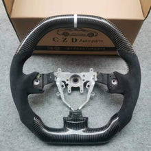 Load image into Gallery viewer, For 2008-2014 Subaru STI/WRX Carbon Fiber Steering Wheel