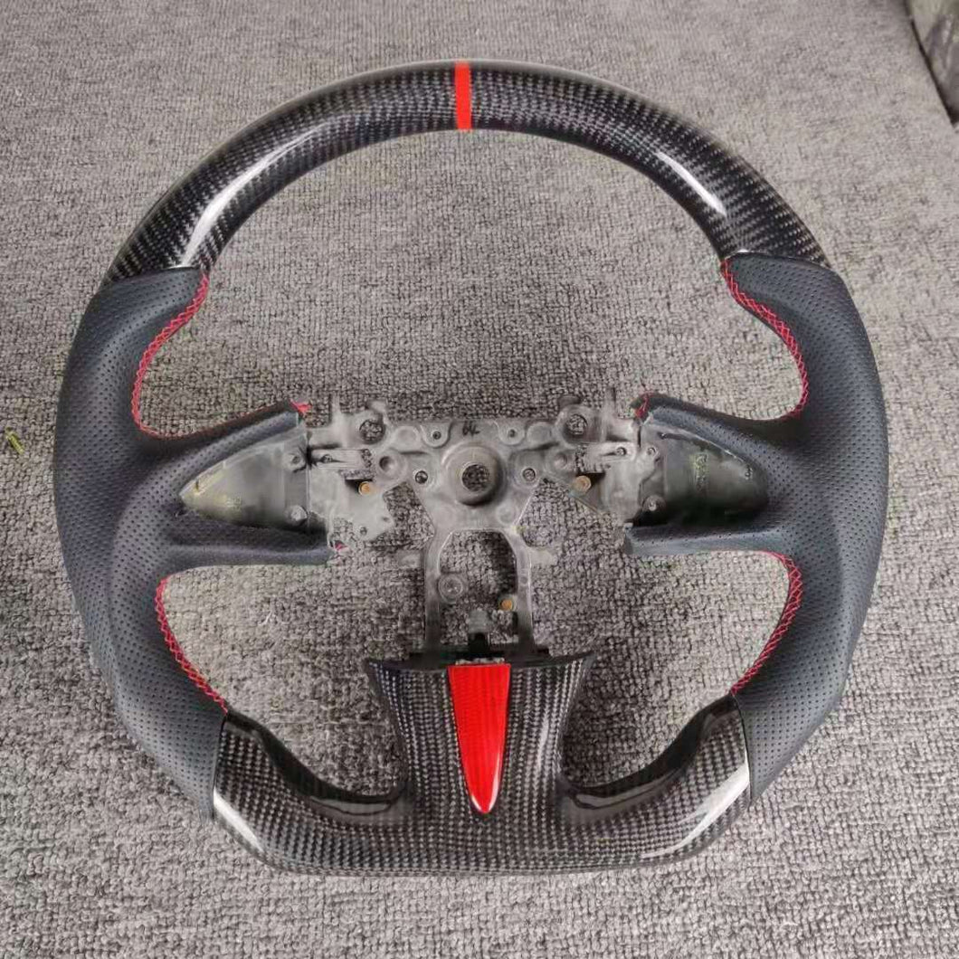 Infiniti Q50 carbon fiber steering wheel