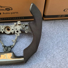 Load image into Gallery viewer, CZD Scion IQ carbon fiber steering wheel with matte carbon fiber