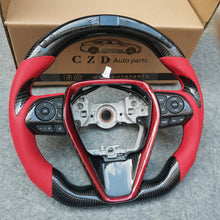 Load image into Gallery viewer, CZD Japan Led 2018-2021 Camry XSE Carbon Fiber steering wheel