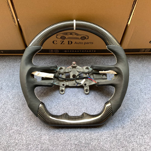 CZD Jeep Wrangler JL/Gladiator JT 2018-2022 carbon fiber steering wheel