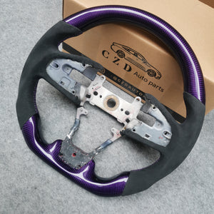 Type r /10th gen Civic/ FK8 steering wheel with Purple carbon fiber-CZD