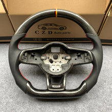 Load image into Gallery viewer, CZD VW Golf R MK7/MK7.5 carbon fiber steering wheel