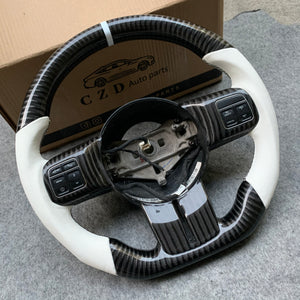 CZD 2011-2018 Jeep Wrangler JK steering wheel with 4x4 carbon Fiber