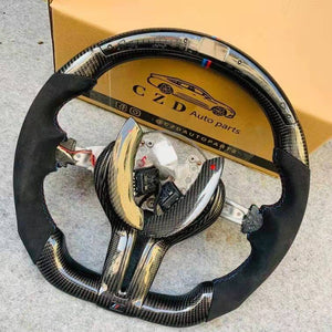 CZD 2016 BMW M1 M2 M3 M4 Steering wheel with carbon fiber With led lcd