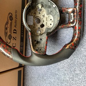 CZD-VW Golf R MK7/MK7.5 carbon fiber steering wheel