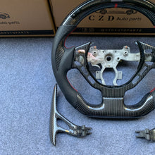 Load image into Gallery viewer, CZD-2009/2010/2011/2012/2013/2014/2015/2016 GTR /R35 carbon fiber steering wheel