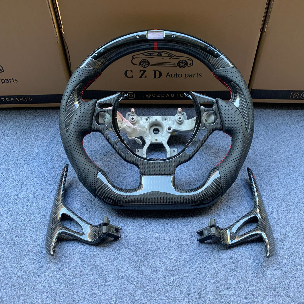 CZD-2009/2010/2011/2012/2013/2014/2015/2016 GTR /R35 carbon fiber steering wheel